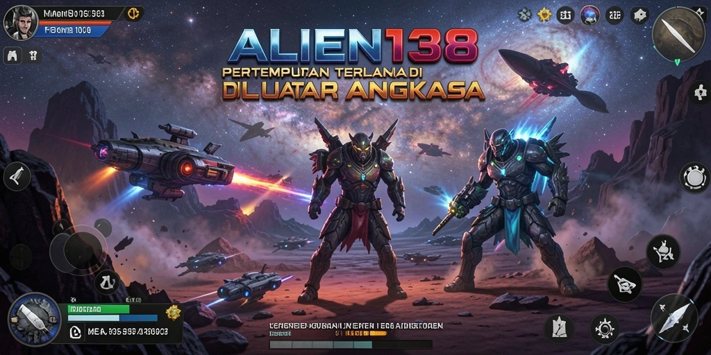 Tampilan menarik game Battle Royale ALIEN138 dengan aksi mendebarkan.