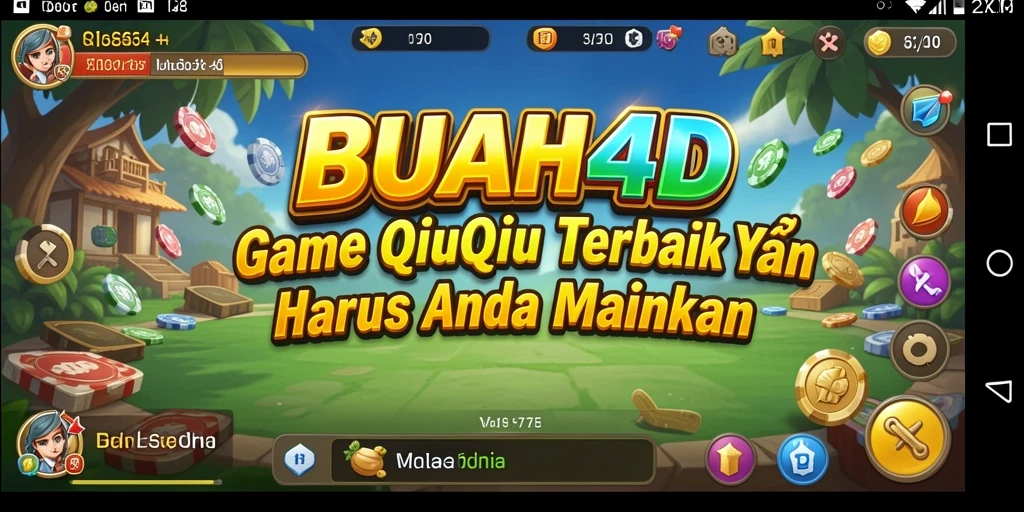 Tampilan gameplay QiuQiu yang seru dan interaktif.