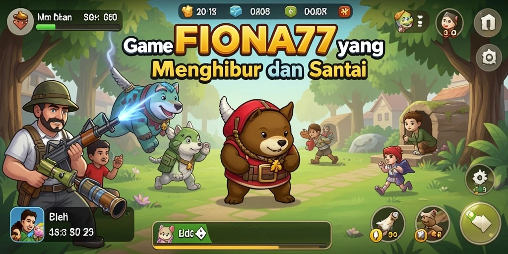 Gameplay seru dan santai dari FIONA77 yang membuat pemain betah.