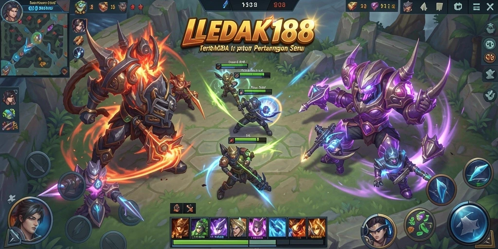Tampilan gameplay <strong>LEDAK188</strong> yang seru dan mendebarkan.