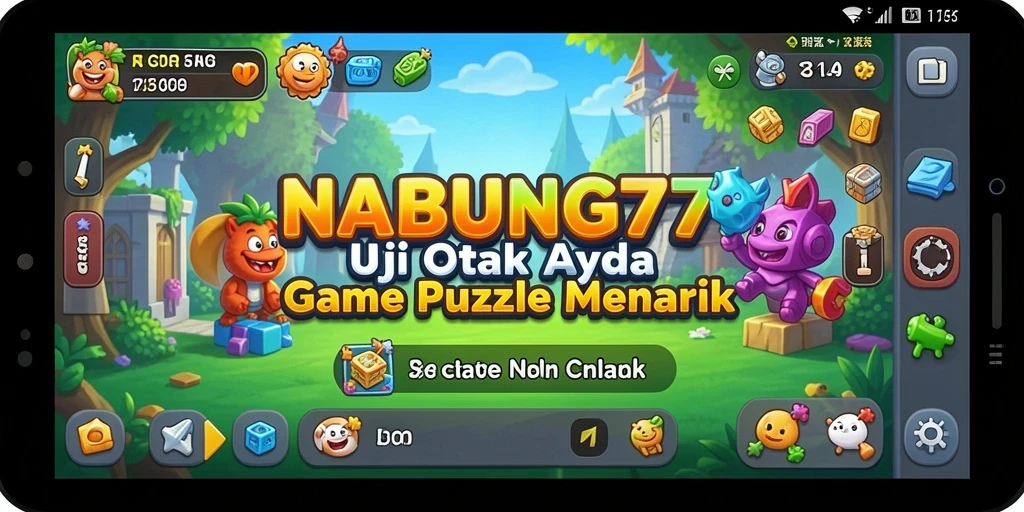 Tampilan menarik dari gameplay NABUNG77 yang menantang.