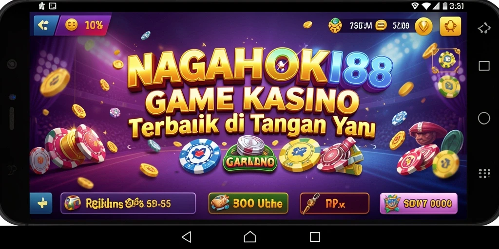 Tampilan menakjubkan gameplay NAGAHOKI88 dalam suasana kasino.