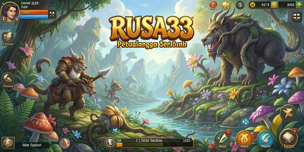 Screenshot tampilan gameplay RUSA33 yang menarik dan penuh petualangan.